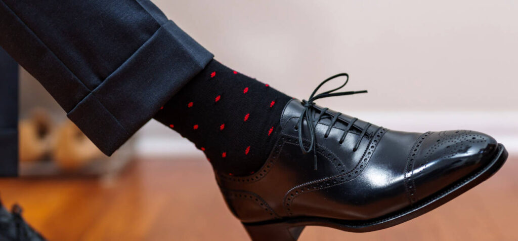 What Color Socks With Blue Suit Brown Shoes